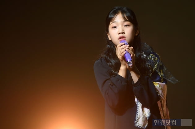 [포토] 김태연, 국민손녀의 목소리
