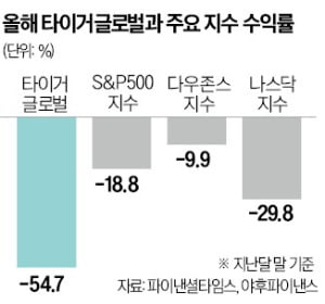 中 기술주 투자 타이거글로벌의 굴욕…올 수익률 -55%