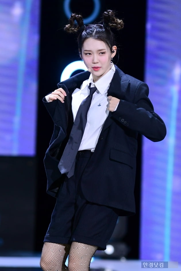 [포토] 트리플에스 AAA 공유빈, 독특한 헤어스타일에 눈길