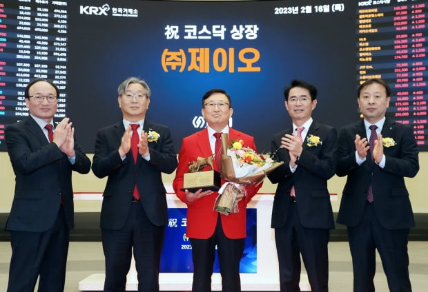 IPO 재수생 제이오, 공모가 대비 85% 상승