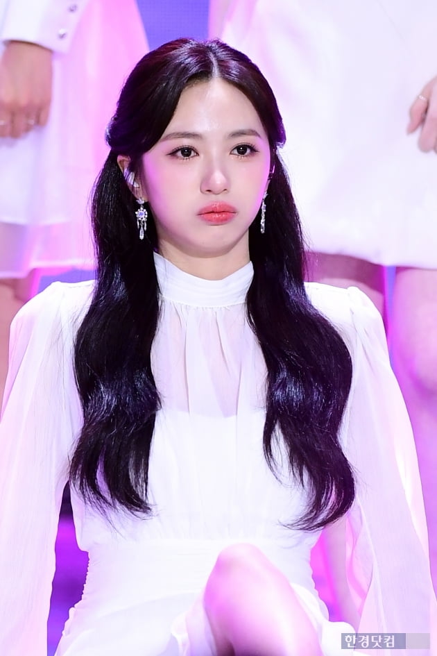 [포토] 체리블렛 지원, 애써 눈물 참으며