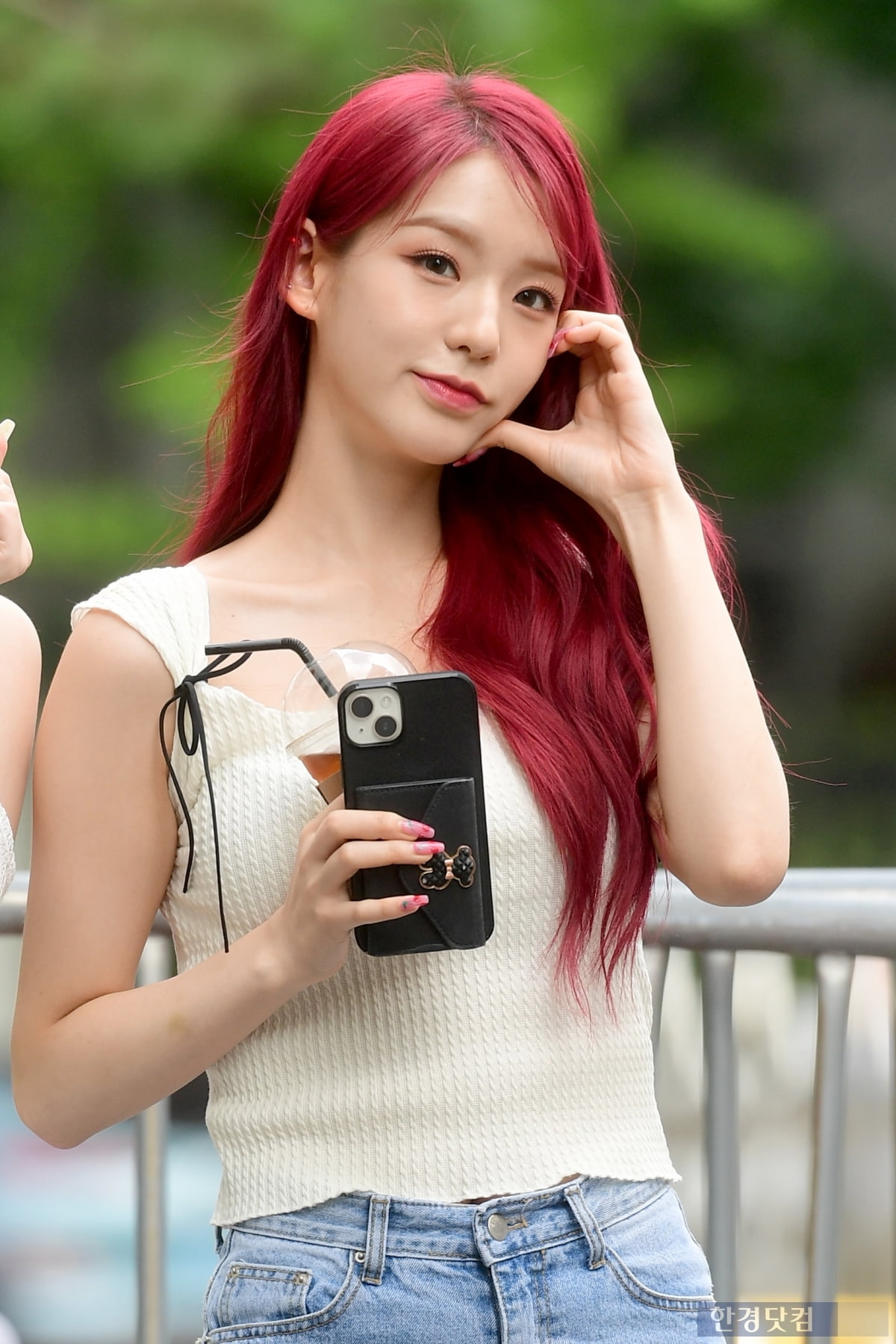 [포토] 시크릿넘버 수담, 팬들에게 보내는 볼하트~