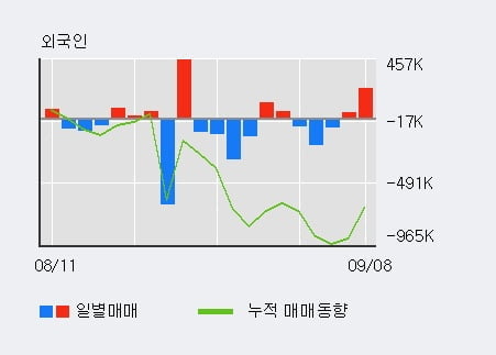 에스와이 52주 신고가 경신, 전일 외국인 대량 순매수
