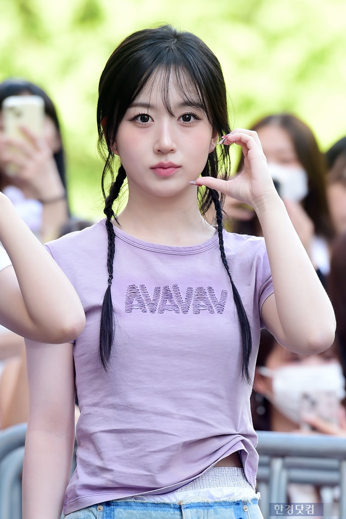 [포토] 엔믹스 해원, 깜찍한 볼하트~