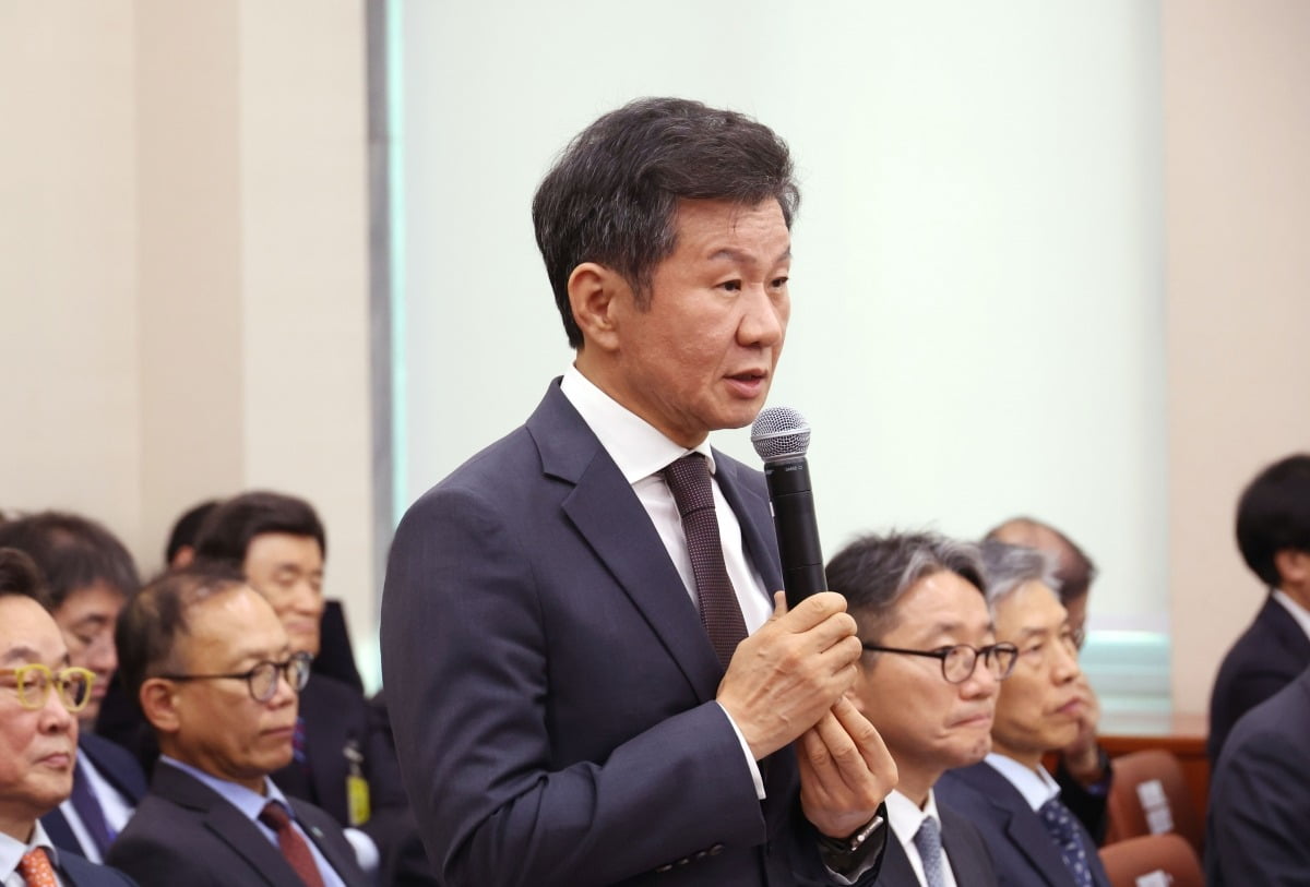 정몽규 "이임생, 정신적 충격에 입원…조만간 사퇴 예정"