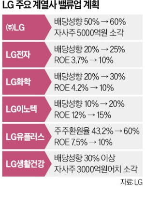 LG 통큰 밸류업…자사주 소각·배당 확대
