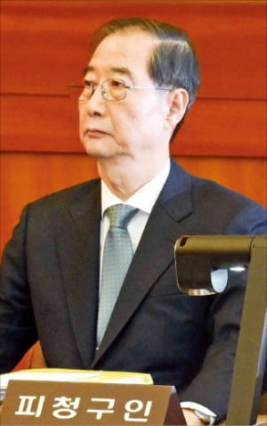한덕수 윤 대통령 설득 못했지만, 계엄 가담한 적 없어