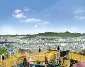 뉴욕 명소 에지 전망대처럼…남산·용마산서 시티뷰 본다