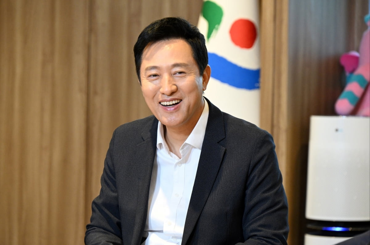오세훈 “대통령보다 5선 시장…민주당 폭주 막고 서울 수성”