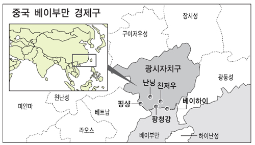 [베이부만 경제구를 가다]남방공략 교두보…돈ㆍ인재 아낌없는 투자