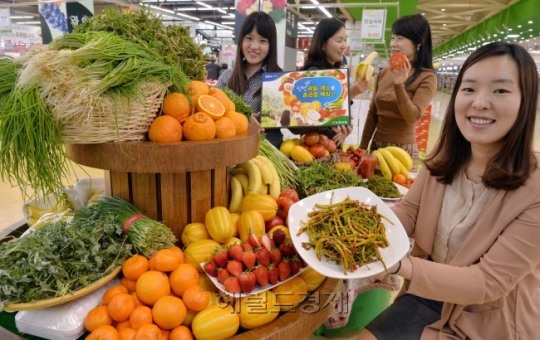 [포토]신선한 채소ㆍ과일로 춘곤증 이기세요~