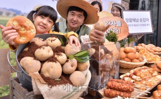 [포토]이것이 땅끝마을 감자로 만든 ‘순감자’