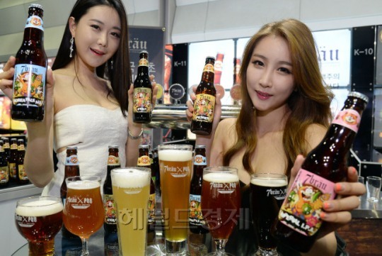 [포토]세븐브로이“수제맥주 이제 마트에서 만나보세요”
