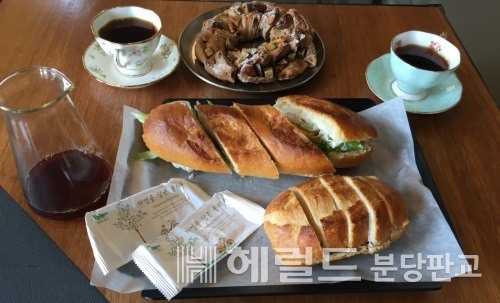 데일리 빵이 있는 판교의 베이커리 카페