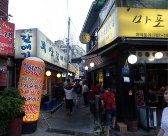 [골목상권 해부] 마포 갈매기 골목
