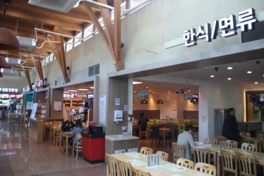 진주휴게소, 테이블 등 교체 새 단장 “더 쾌적하고 편리하게”