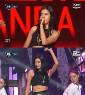 엠카운트다운 안다, 랩과 보컬을 오가는 몽환적 보이스로 매력 과시