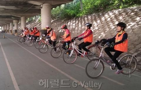 도림천 자전거 교육장 건립…3월부터 본격 운영