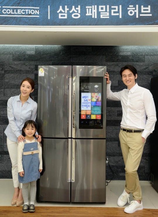 삼성전자 신개념 냉장고 ‘패밀리 허브’ 1000대 돌파