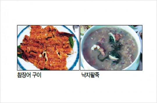 고흥 힘의 원천 장어와 유자