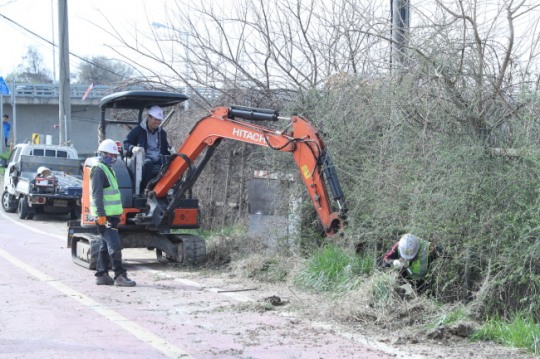 행주대교~김포대교 철책선 2.3km 철거