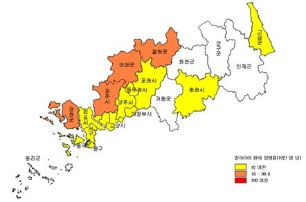 [여전히 무서운 말라리아 ②] ‘北접경’ 경기ㆍ인천ㆍ강원 북부, 아직 말라리아 위험지역