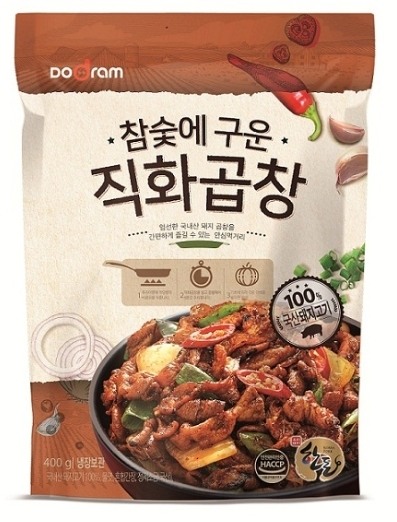 도드람, ‘참숯에 구운 직화곱창’ 출시 한 달 안 돼 1억 원 매출!