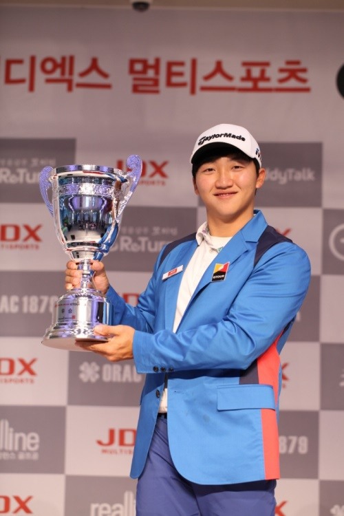 김홍택, JDX멀티스포츠 지투어 2차 우승 