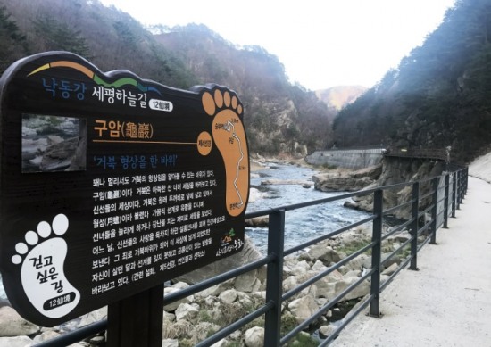 봉화군 낙동강세평하늘길 테마가 있는 관광지조성, 상품성 높인다 .