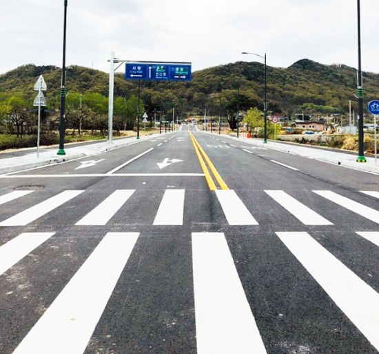 상주시, 시민운동장 진입도로(중로 1-5)조기개통