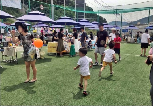 대림산업 거제 유로하우스의 5월 이벤트, 프리마켓 ‘호평’
