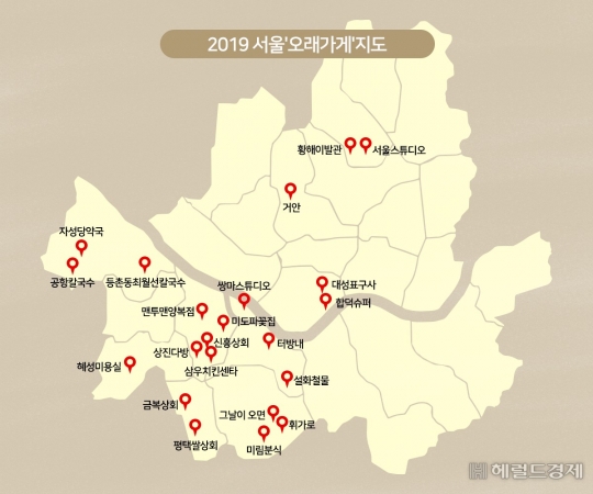 인두로 펌해주는 미용실 등 서울 오래가게 22곳 선정