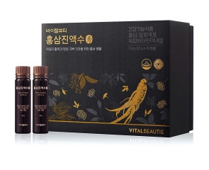 활력·영양·피부건강 한번에…바이탈뷰티 ‘홍삼진액수’ 출시