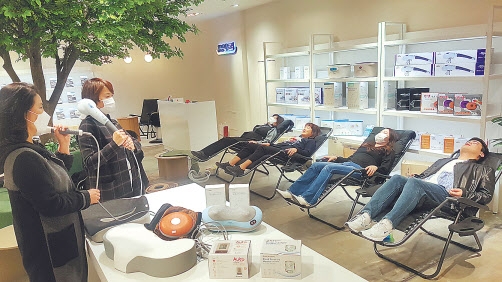 롯데백화점 미아점 “건강 체험으로 힐링하세요”