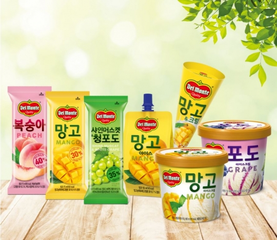 롯데푸드, 과일빙과 대표 브랜드로 ‘델몬트’ 키운다