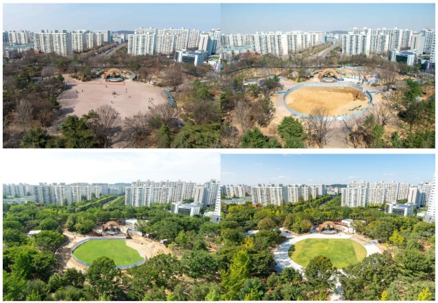 양천근린공원 ‘새로운 봄’을 입다