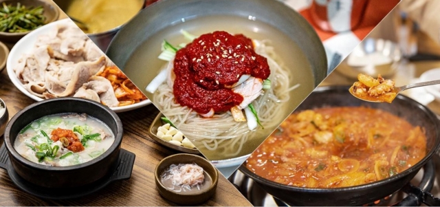 부산 인기 먹거리, 한국인 밀면·낙곱새, 외국인 씨앗호떡