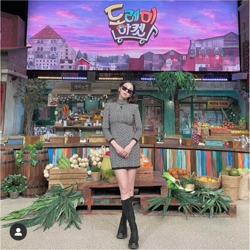 놀토 안소희가 착용한 젠틀몬스터 선글라스 아가일 화제
