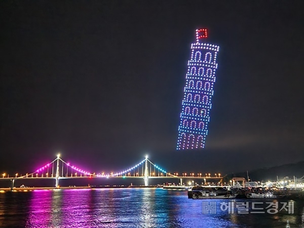 고흥드론쇼 녹동항 횟집 초만원...물회만 돼요