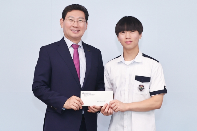 삼계고 학생회장이 이상일 시장에게 감사편지 들고 온 이유는?