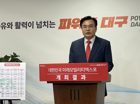 대구 엑스코, 대한민국 미래모빌리티엑스포 정부 행사 격상 이어 역대 최대 성과 달성