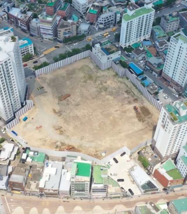 부산 금정구 장전동 최고층 48층 랜드마크 휴먼파크장전 지역주택조합 착공