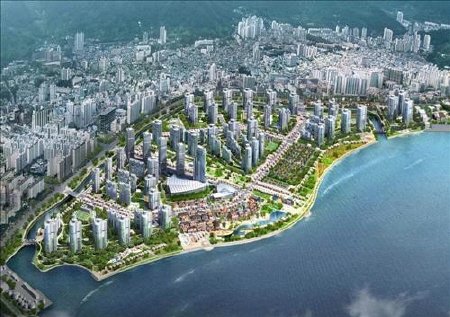 현대산업개발, 마산 해양신도시 사업 본격화(종합)