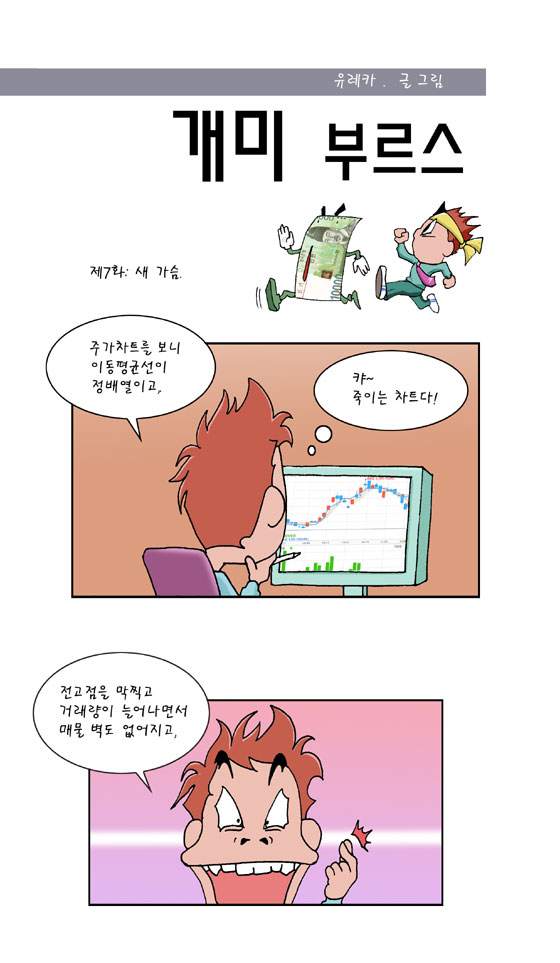 (유레카의 개미부르스)새가슴(웹툰)