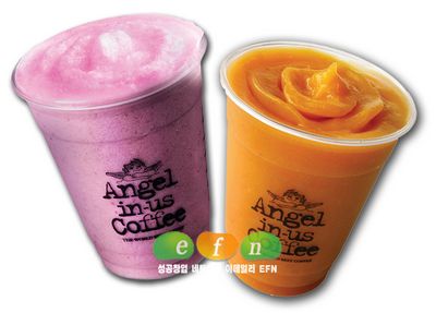 엔제리너스커피, 홍시도 음료로 즐기세요!