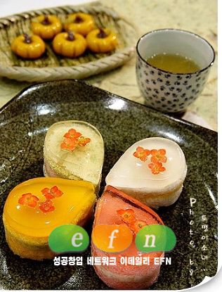 좋은 쌀이 맛있는 떡을 만듭니다.