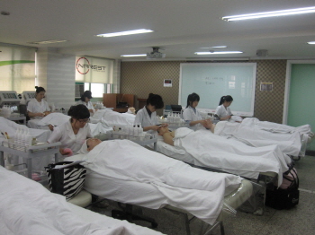부산 연산 나레스트 미용학원 `얼굴경락 특강`