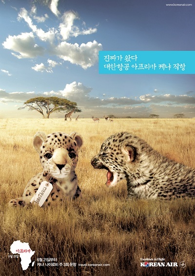 이게 진짜 아프리카..대한항공, 케냐 광고캠페인 시작