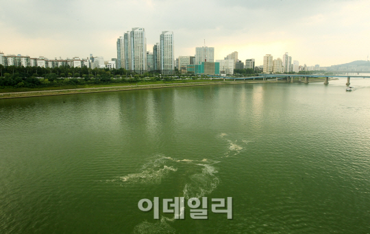 [포토]초록빛깔 한강