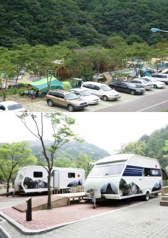 오토캠핑, `구룡자동차야영장-동강오토캠핑장`이 최고